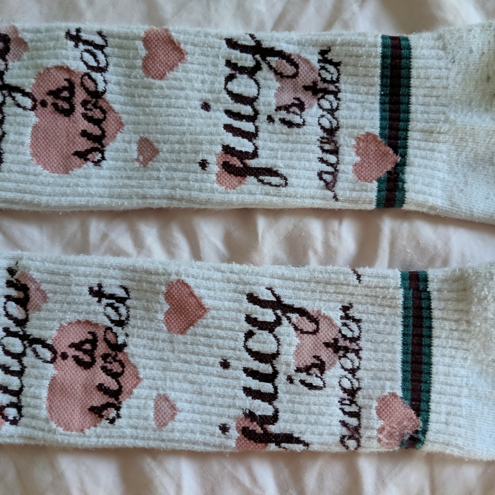 Juicy couture high socks